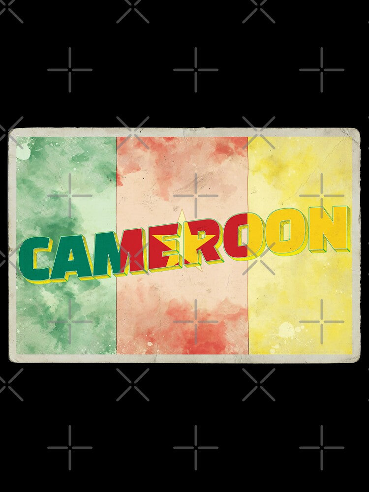 Cameroon Vintage style retro souvenir by DeveloperProp0