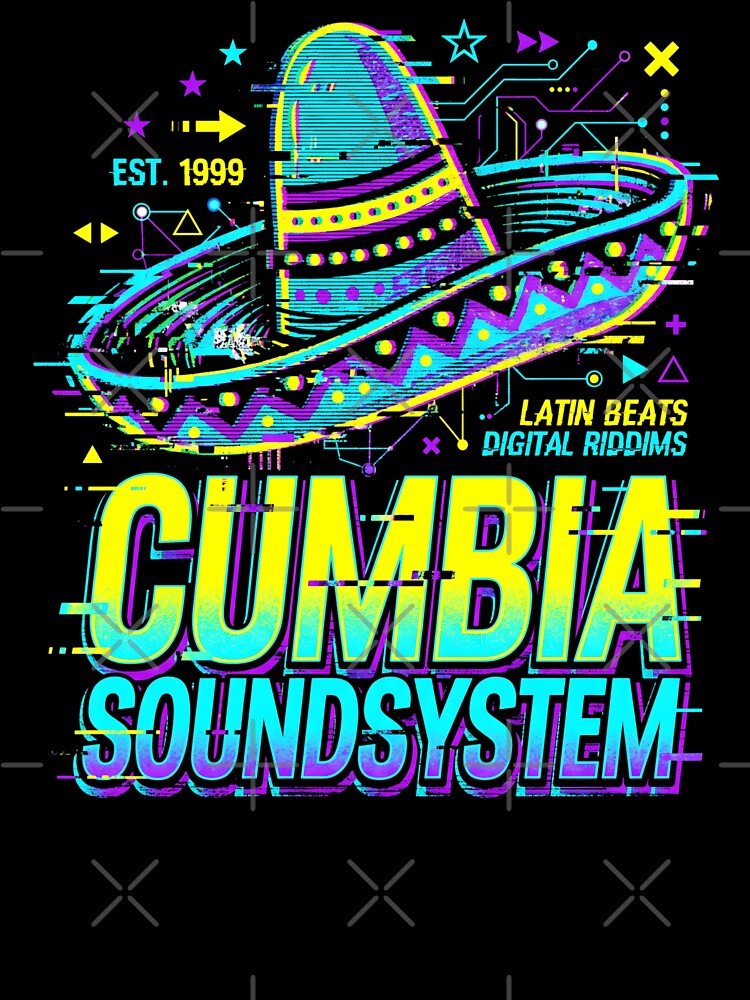 Cumbia Soundsystem Sombrero Y2K Digital Beats by SplashTastic