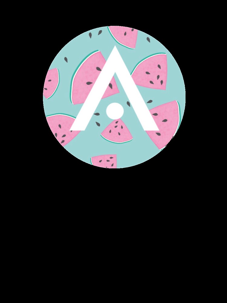 Blue Summer Watermelon Aveda Logo by Dalaura