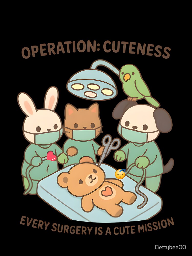 Vet life -  Operation : cuteness, every surgery is a cute mission by Bettybee00