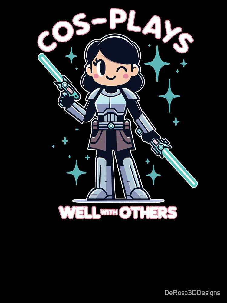 Convention Floor Icebreaker: The Funny Cosplayer Tee by DeRosa3DDesigns