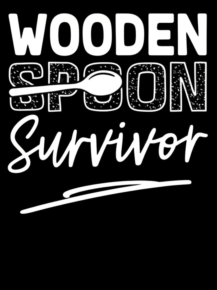 Funny Wooden Spoon Survivor Nostalgic Family Humor Shirt by EchoAtelier
