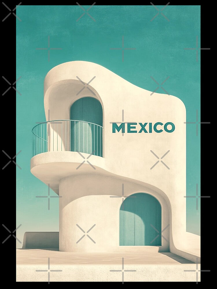 Modern Minimalist Mexican Architecture by Retro Travel Design