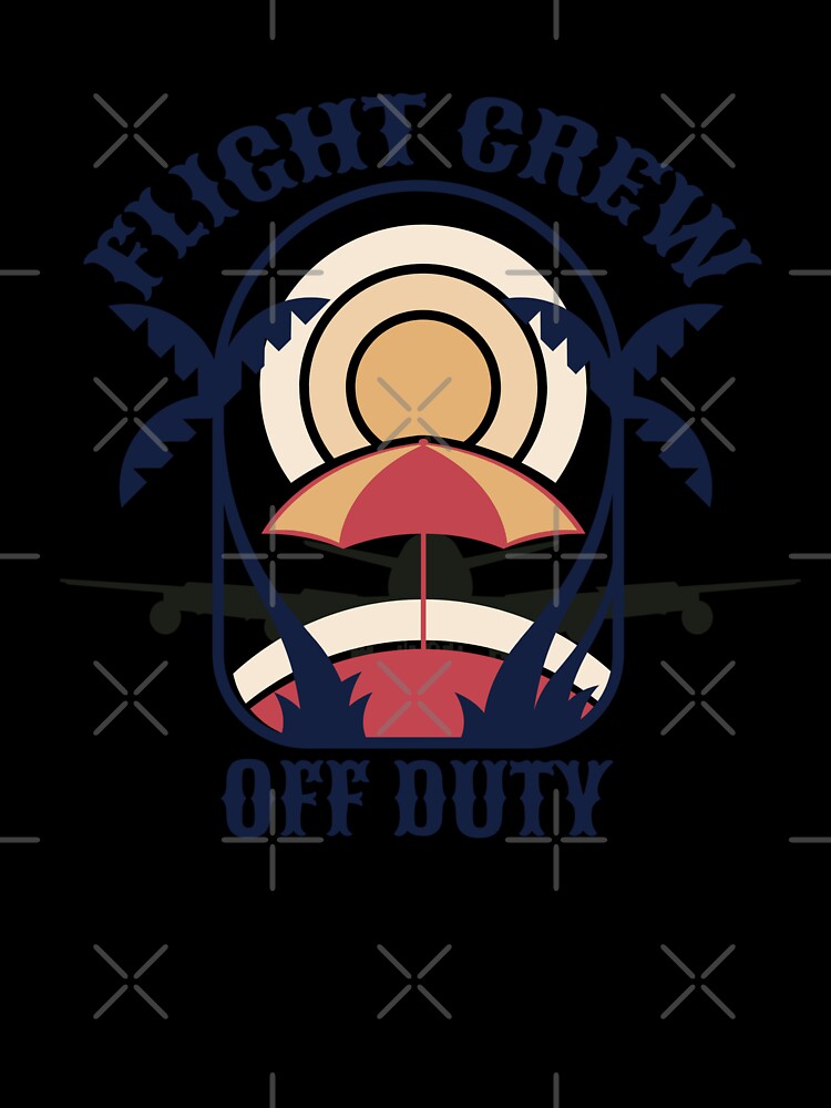 Flight Crew OFF DUTY  - Captain Pilot First Officer Flight Attendant Cabin Crew by AviationArtists