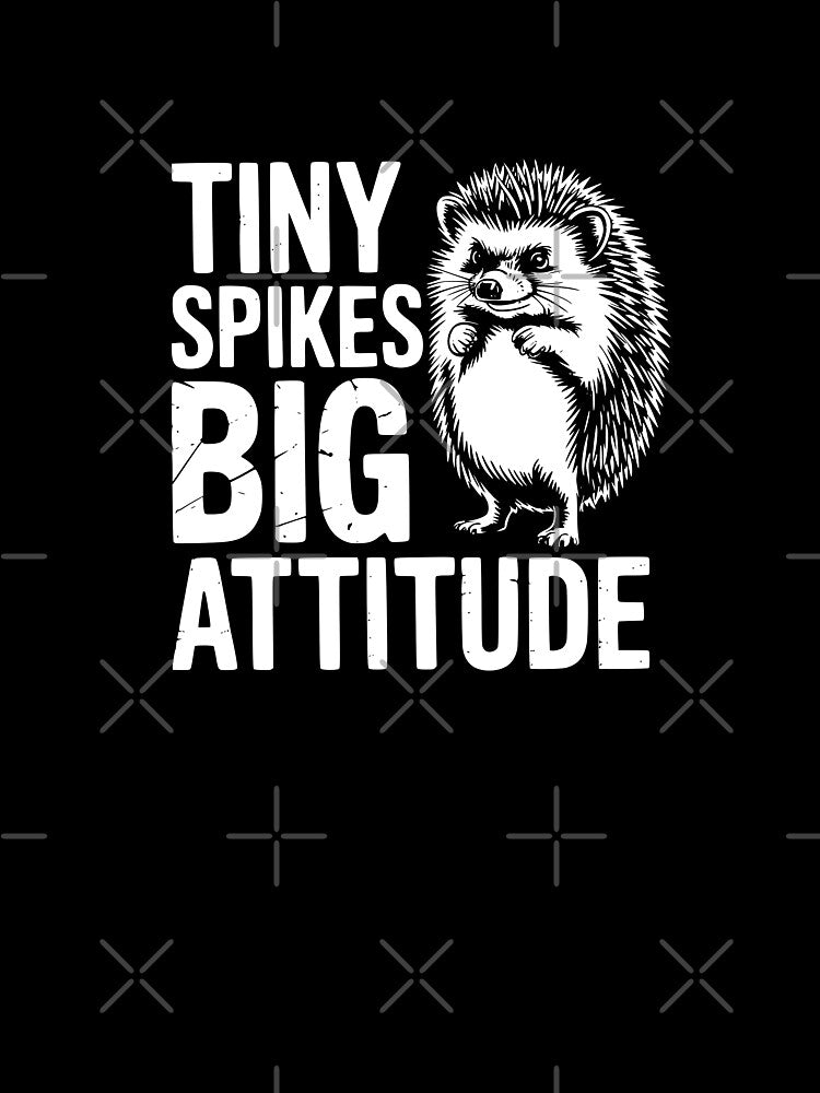 Tiny Spikes Big Attitude by theartfulaspie