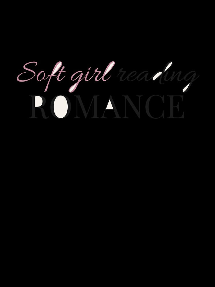Soft Girl Reading Romance - Booktok x Romance Reader Aesthetic by Inkbound Co