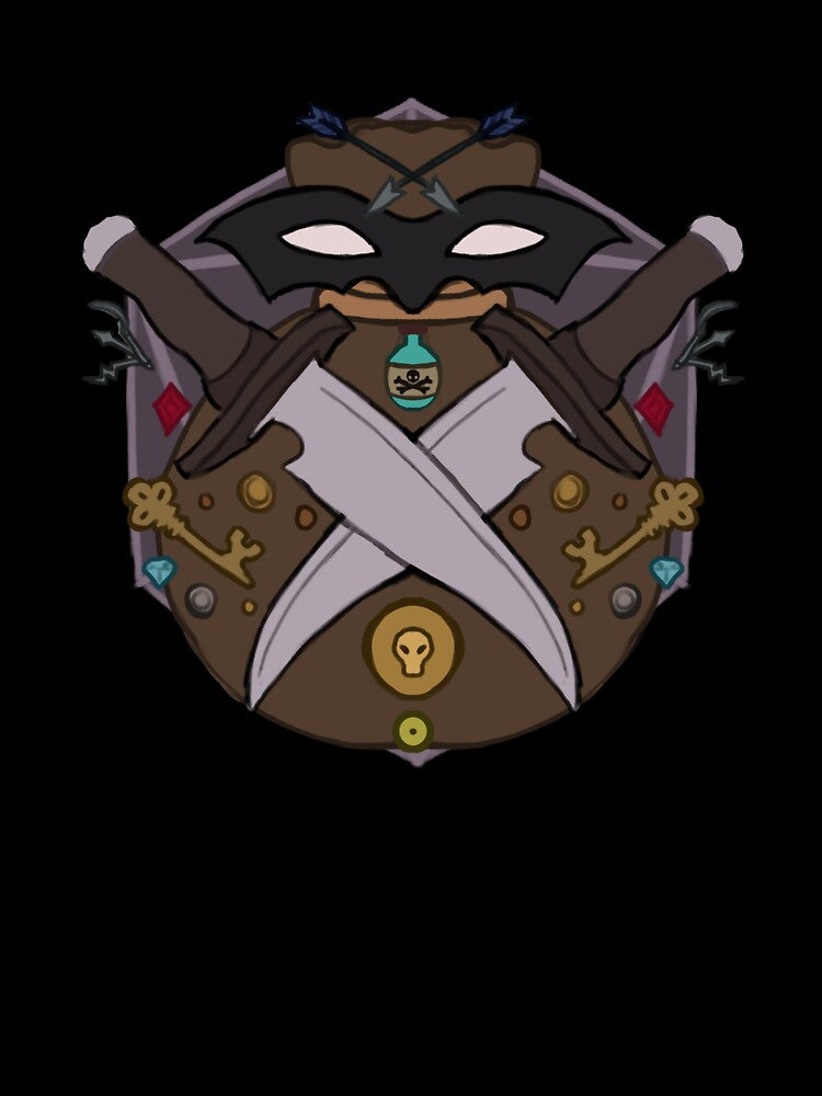Rogue DnD design by mossfever