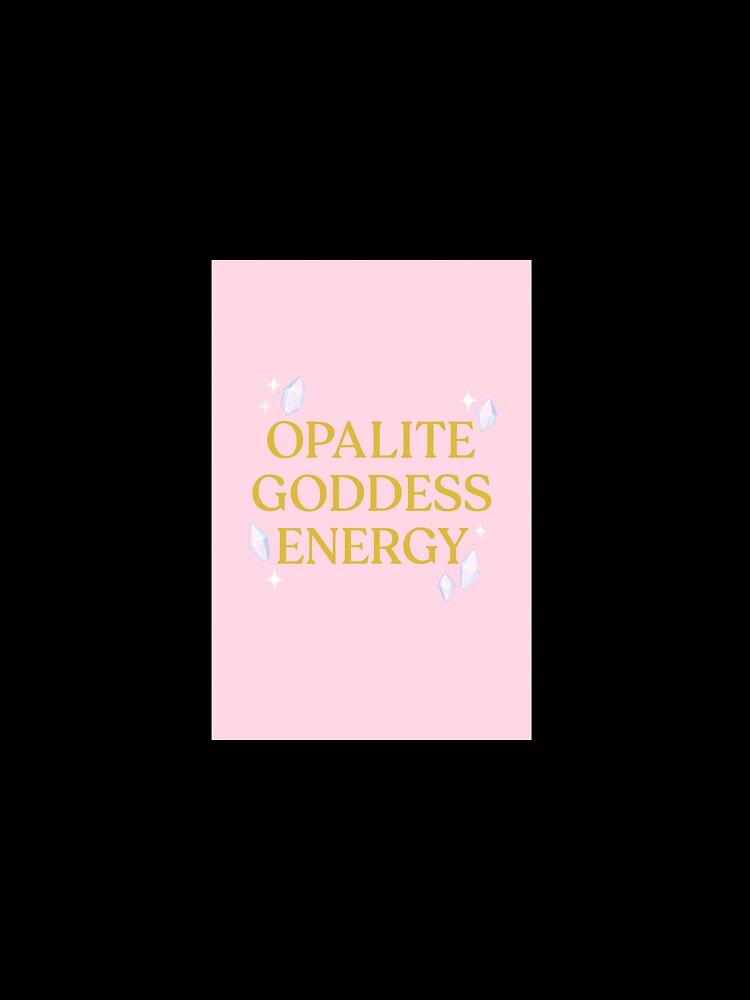 ✨ Opalite Goddess Energy – Feminine Spiritual Vibes Design by LoaiArt