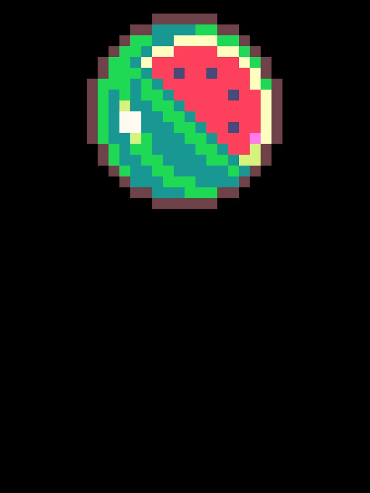 pixel watermelon by PixelArtiste