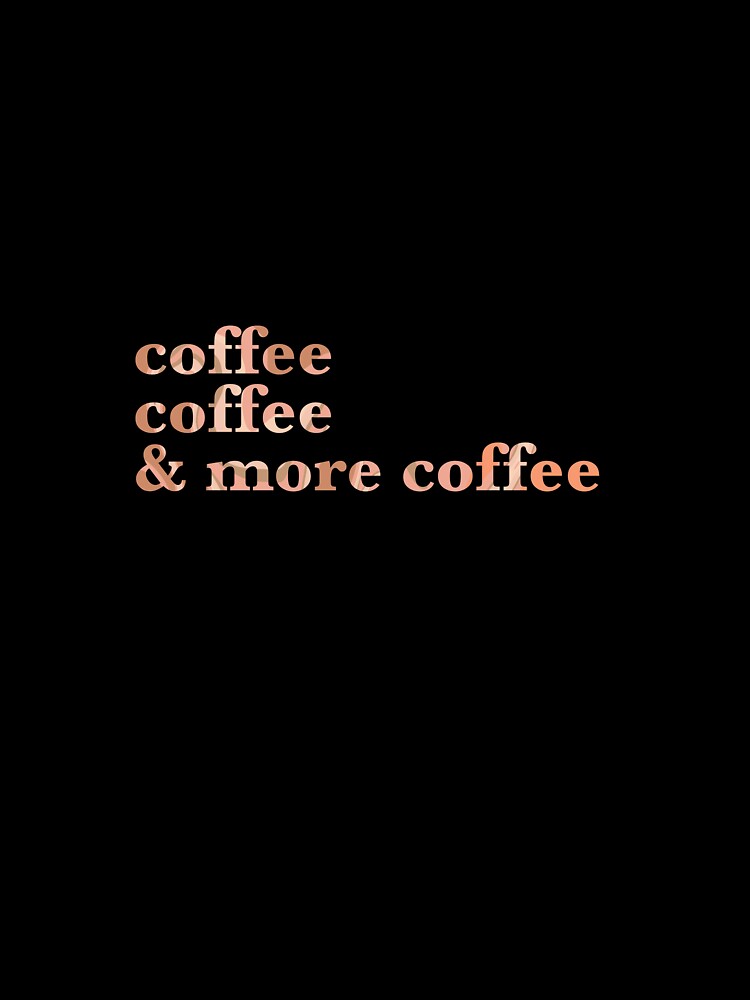 Coffe, coffee, and more coffee by lovelylesie