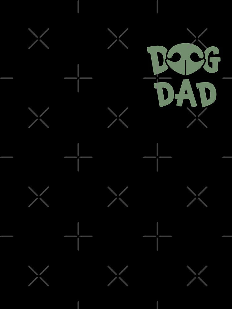 Dog Dad – Proud Pet Parent Design Green by Petals & Paws by Mari