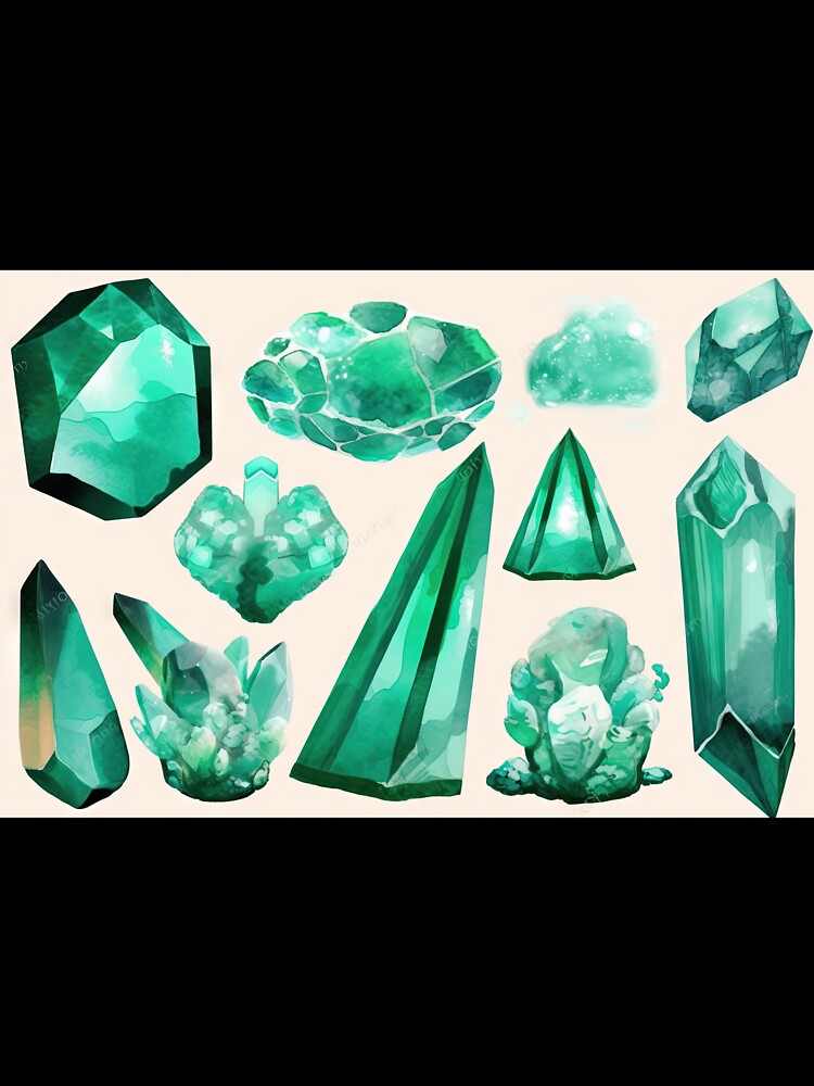 Enchanting Emerald: A Green Crystal Delight by FireScreen