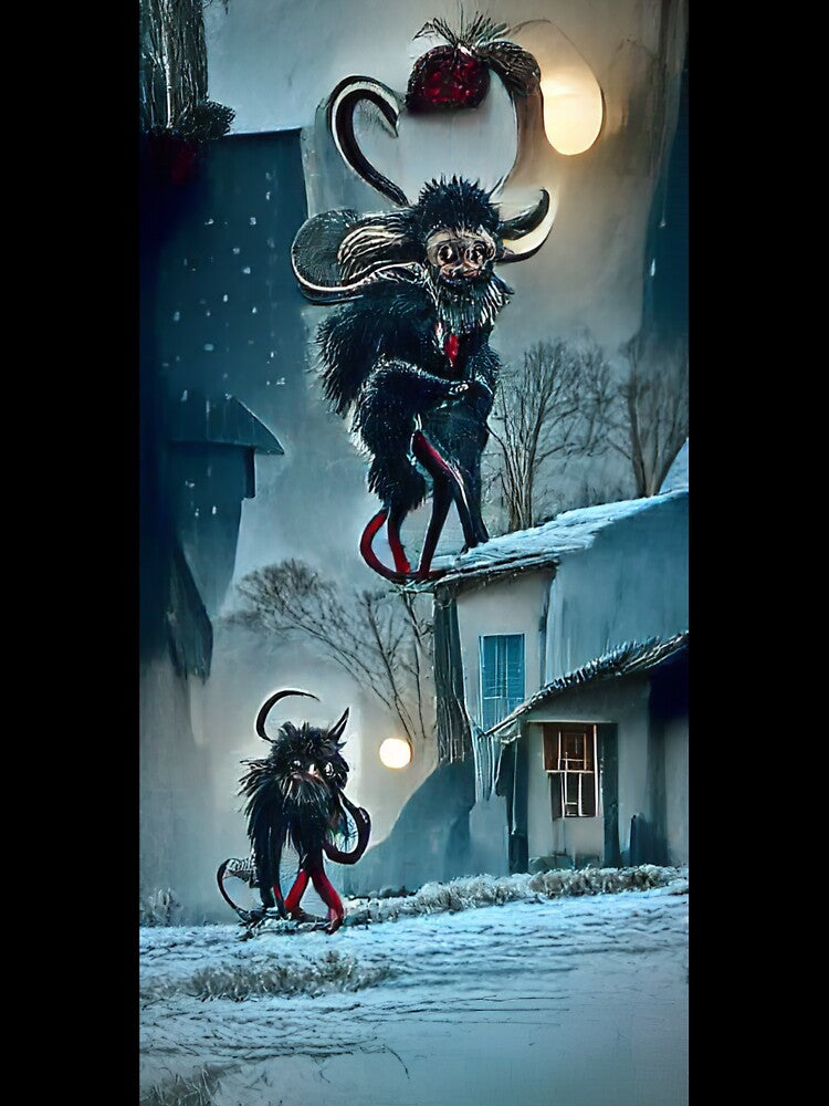 A burtonesque Krampus by kiertwice