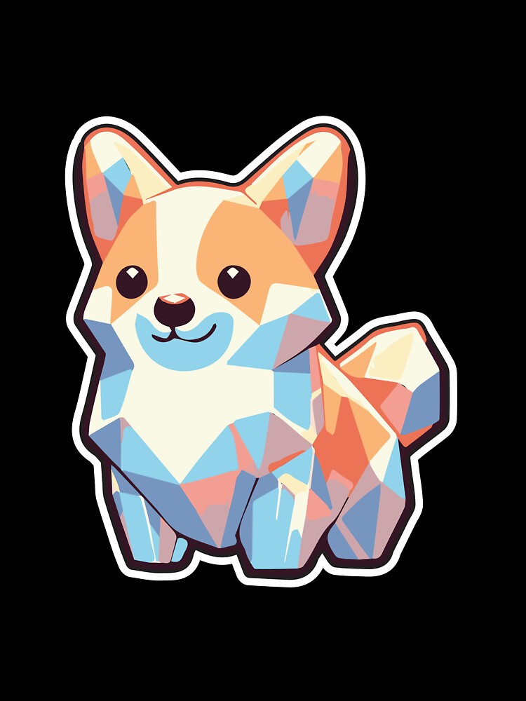 Corgi Charm: Crystal Carving Magic by DokiDoki-Design