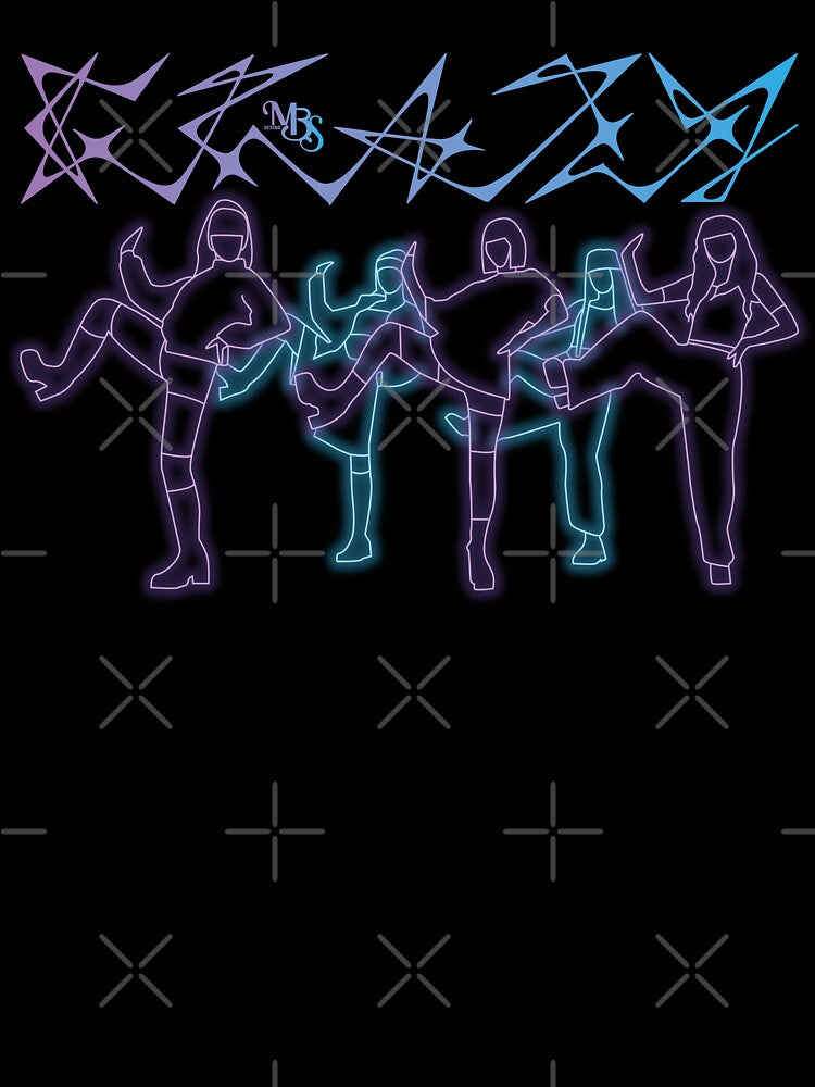 Led design inspired by the lesserafim group in the crazy era by mbs-desing