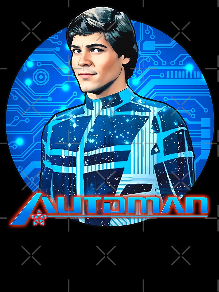 Automan - Retro 80s Sci Fi TV Series by acquiesce13