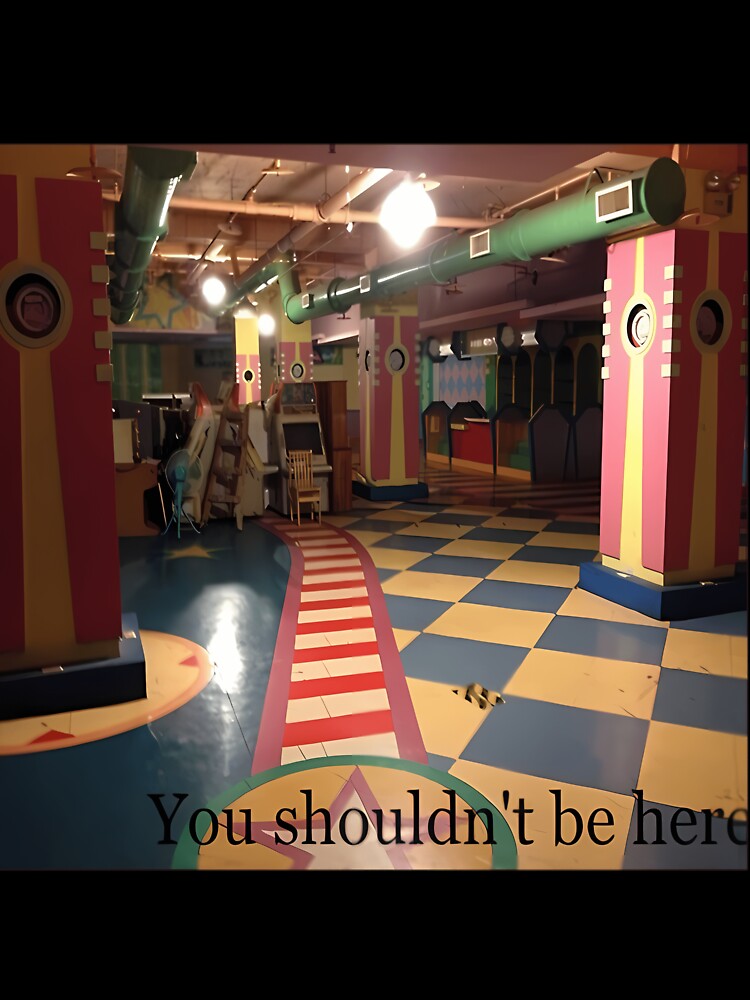You Shouldnt Be Here Liminal Space Hallway by qnvpewhwim55