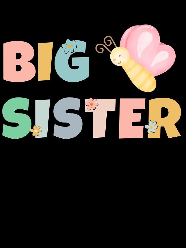 Promoted to Big Sister, Pastel Color by FamilyGlowStore