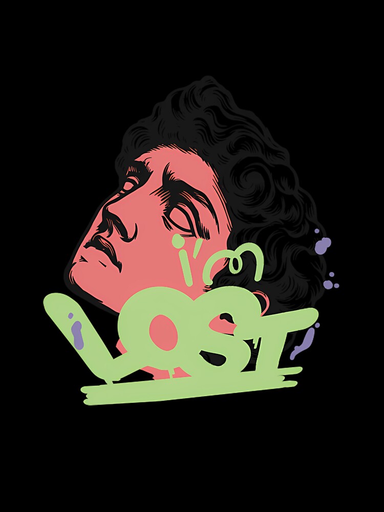 I’m Lost – Neon Classical Head by HopeFullPOD