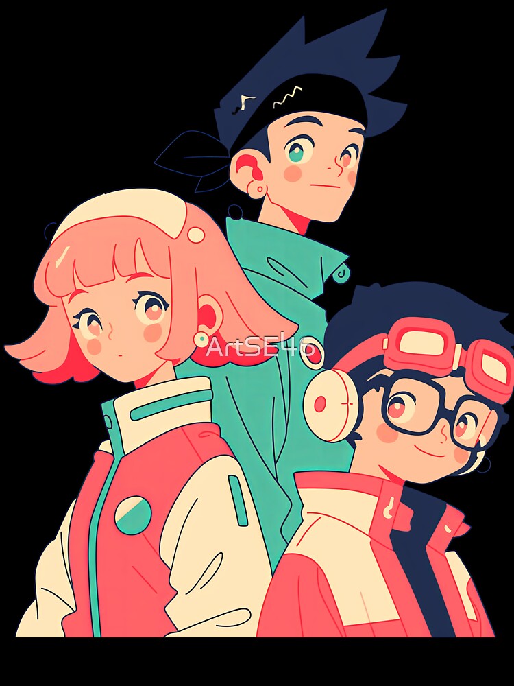 vibrant animated characters by ArtSE46