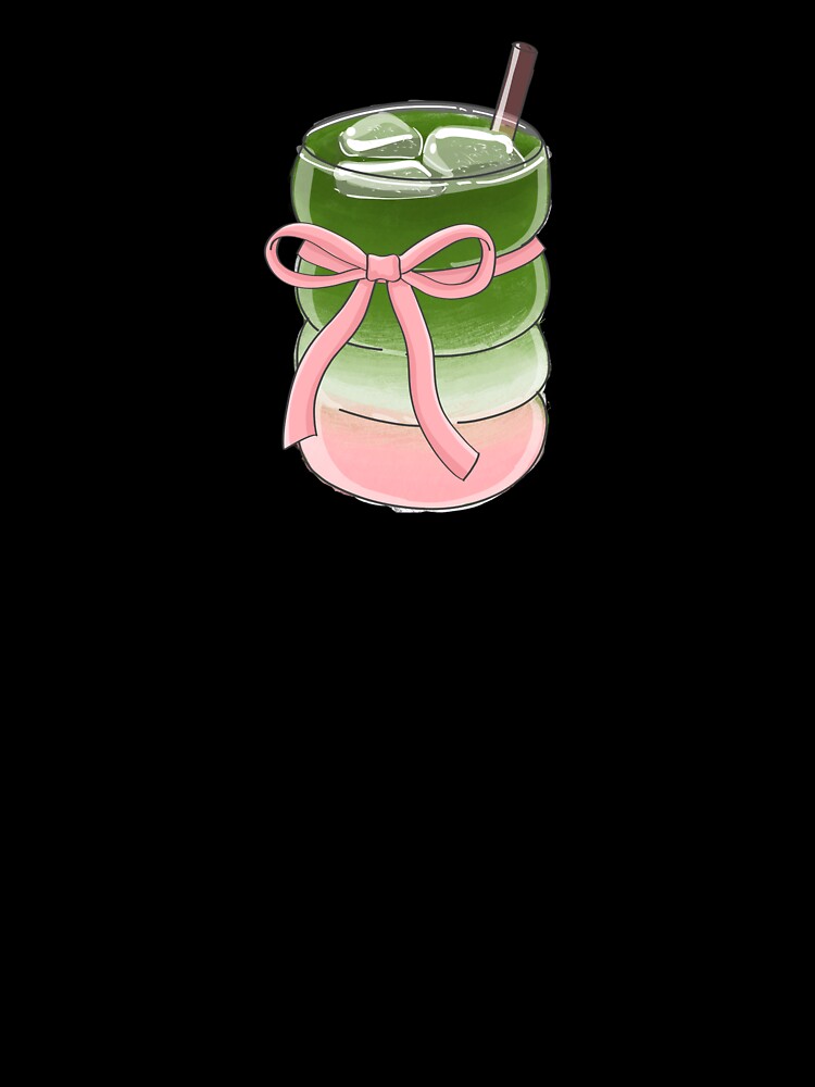 Matcha Girlie Clipart Sticker PNG by NixDigitalStudio