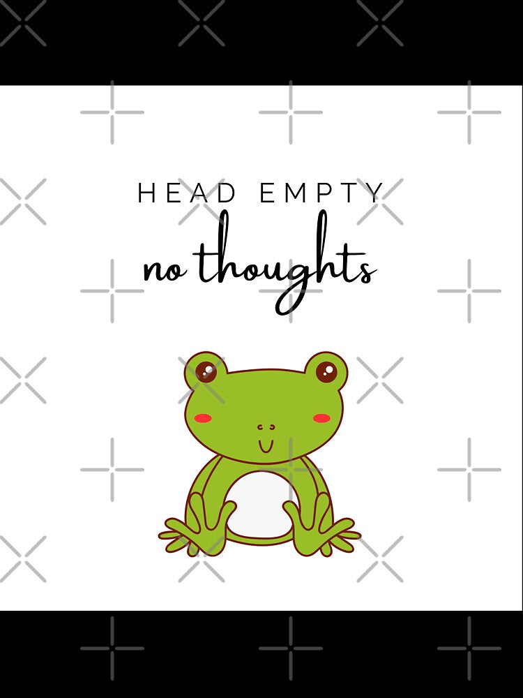 Frog-Head Empty, no thoughts by Rani-art