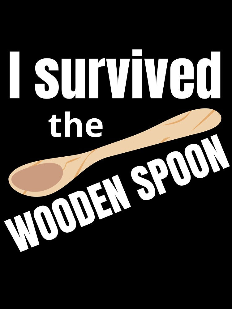 The Wooden Spoon Survivor – Funny Retro Kitchen Design by FeriVibe
