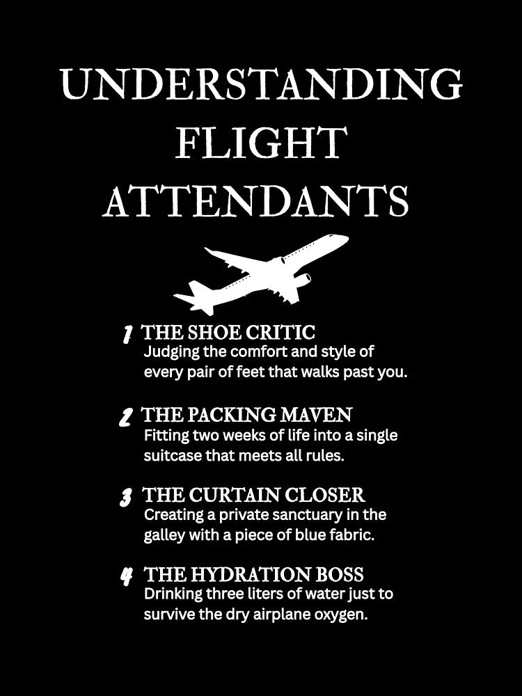 Airline Crew Humor Understanding The Profession – Black by PsyFlow35