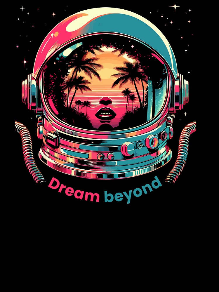 Cosmic Dreamer - Astronaut Sunset by artificia-off