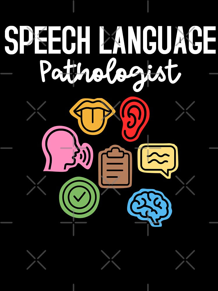 Speech Therapy Speech Language Pathologist Therapist by Colorfulman