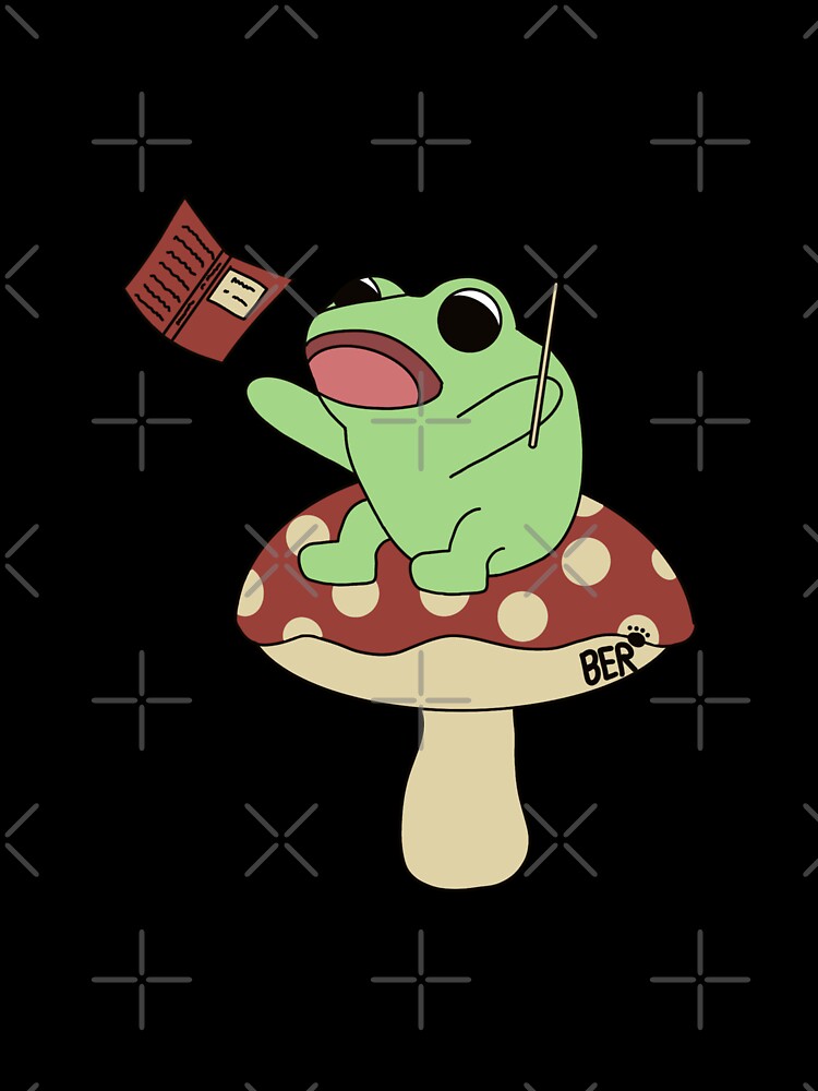 Wizard Frog on Toadstool by SentABear