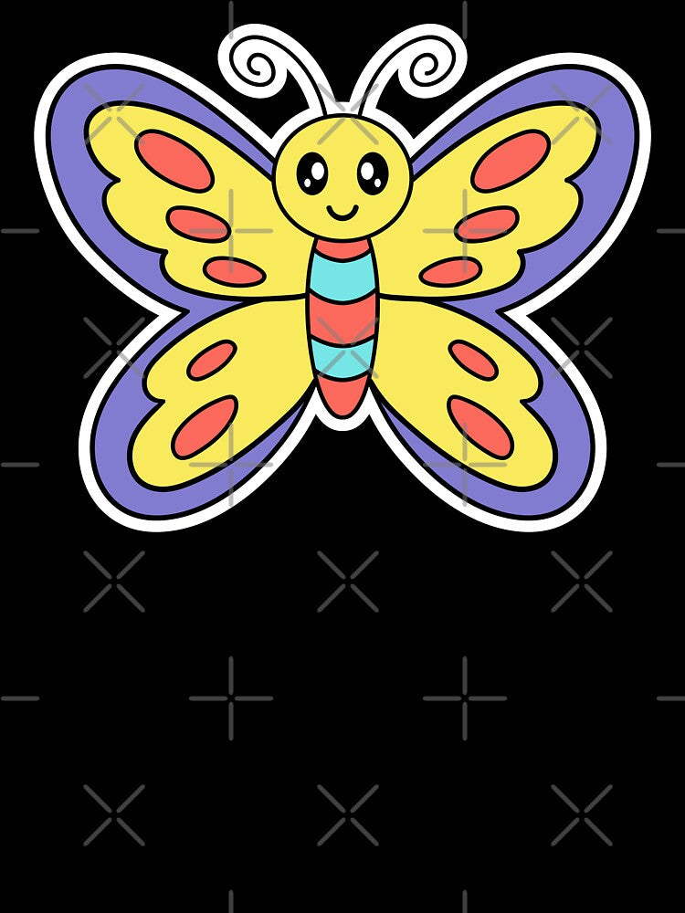 kawaii butterfly by Raymi03