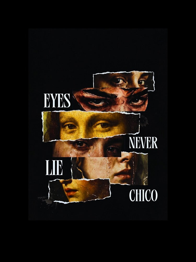Eyes Never Lie – Dark Vintage Surrealist Collage by dark muse