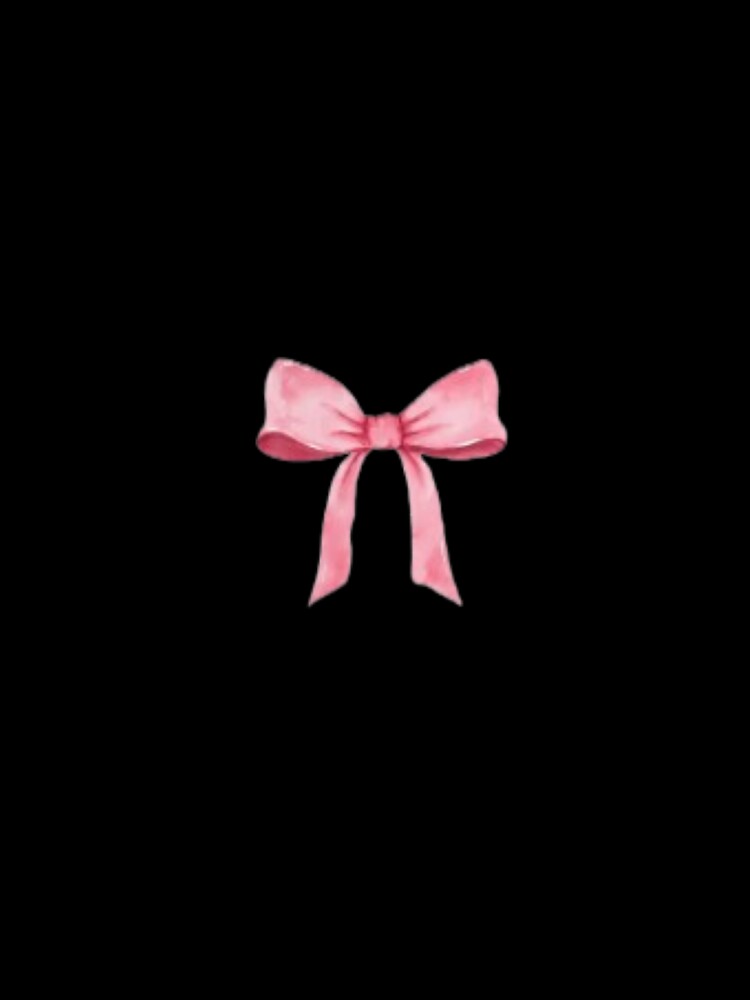 Pink bow by Meri Kessler
