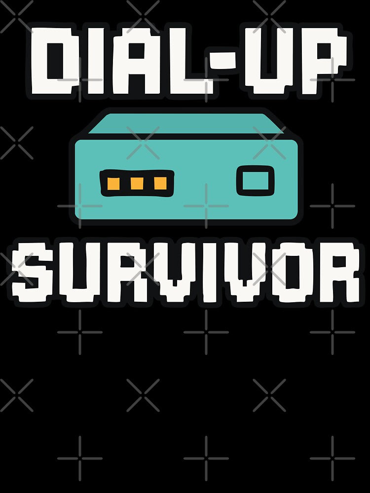 Dial-Up Survivor by EchoBlue Studio