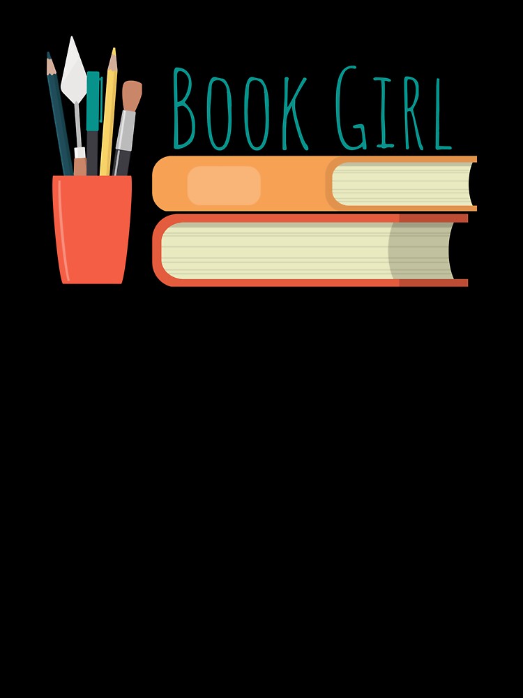 Book Girl | Book Aesthetic | Bookish | Teacher | Librarian | Teachers | Reader by ShoniwDesigns