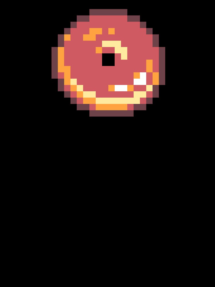 pixel doughnut by PixelArtiste
