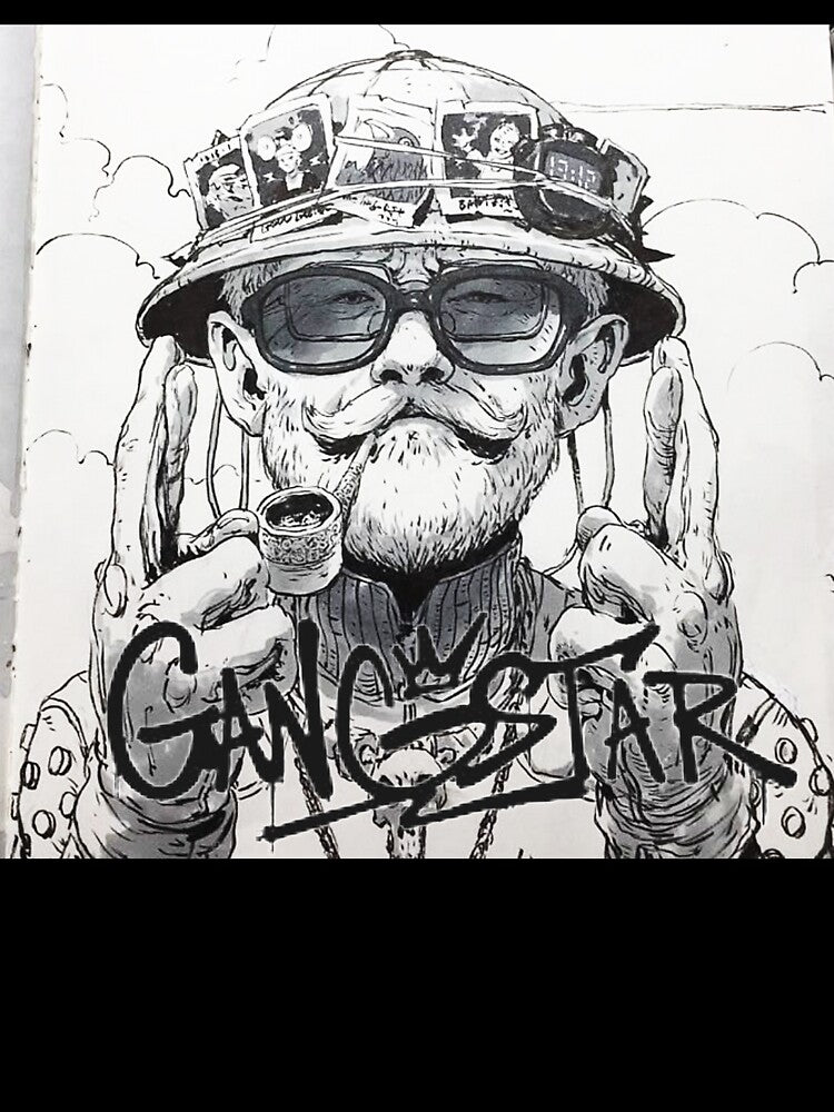 Gangstar Vintage Illustration – Streetwear Graphic Design by Unstocks