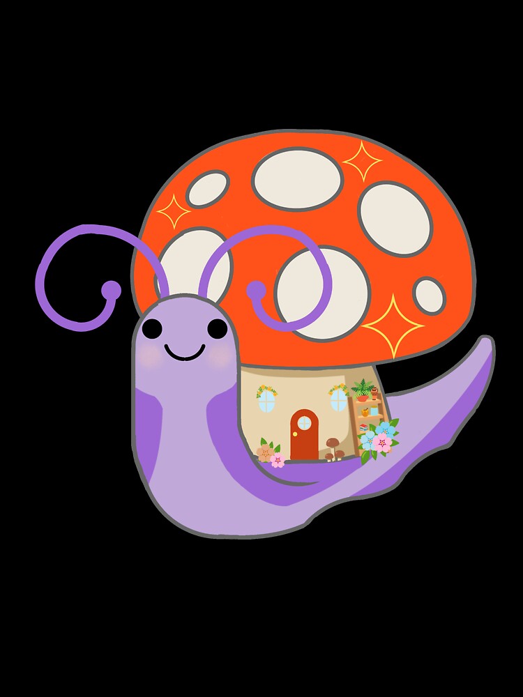 Whimsical Snail Cottage by charliebarly