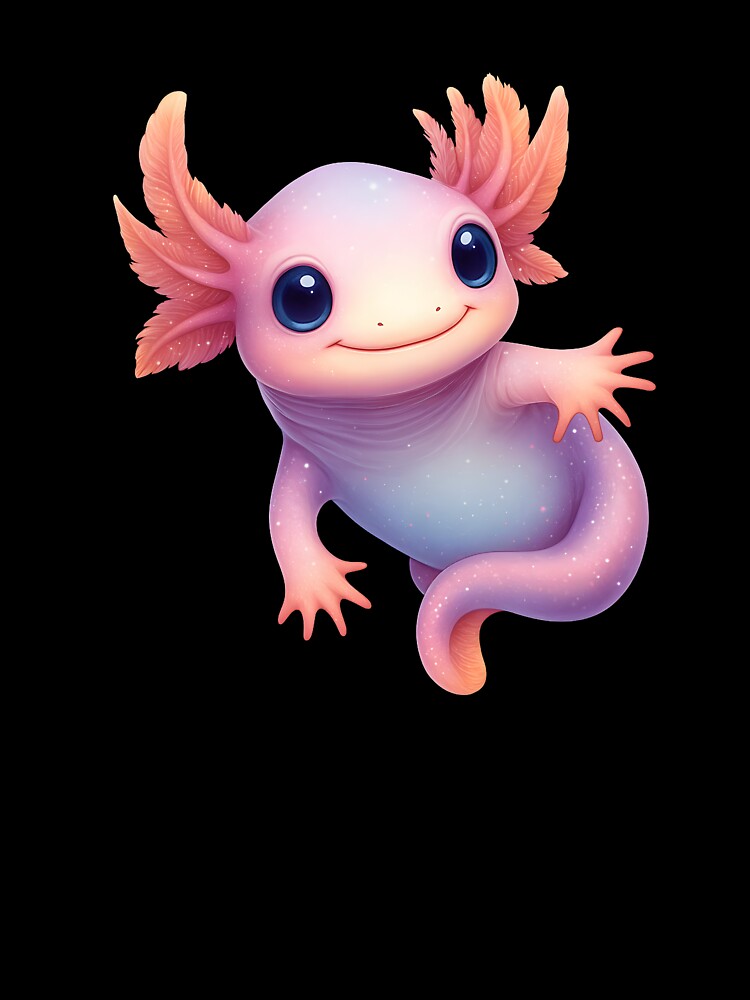 Poster pink cute purple oxolot no background by AlinaMalina24