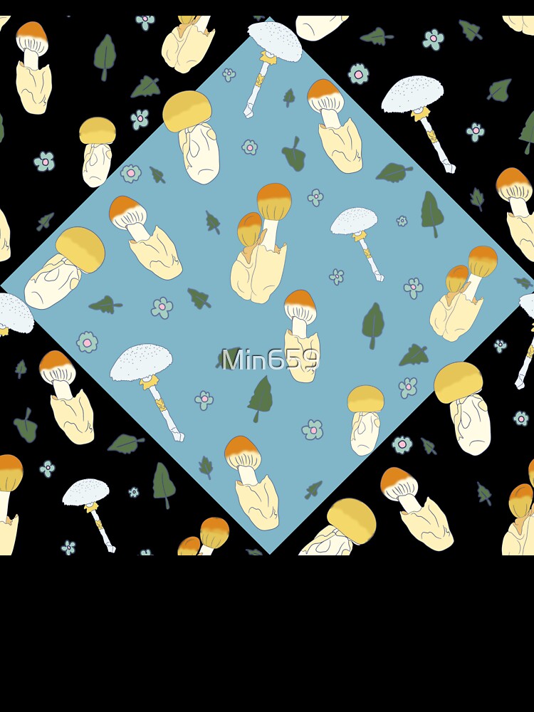 Cute Forest Mushroom Cottagecore Aesthetic by Min659