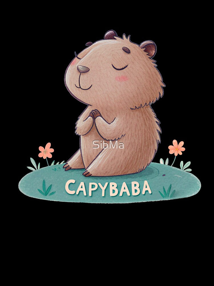"Capybaba" – The Zen Capybara by SibMa