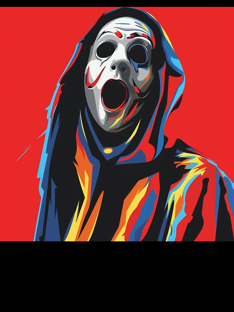 Horror Movie Villain Pop Art 1 by AstroRisq