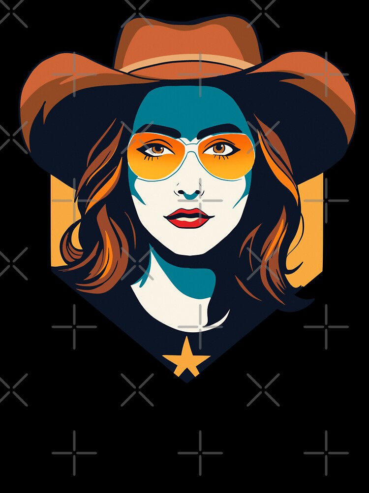 Cowgirl Portrait by Charcoalart