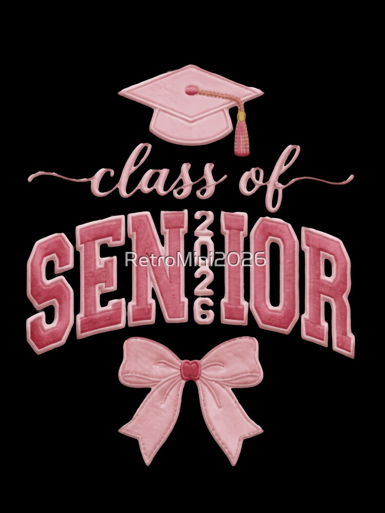 Class Of Senior 2026 Graduation Student Graduating Gift by RetroMini2026