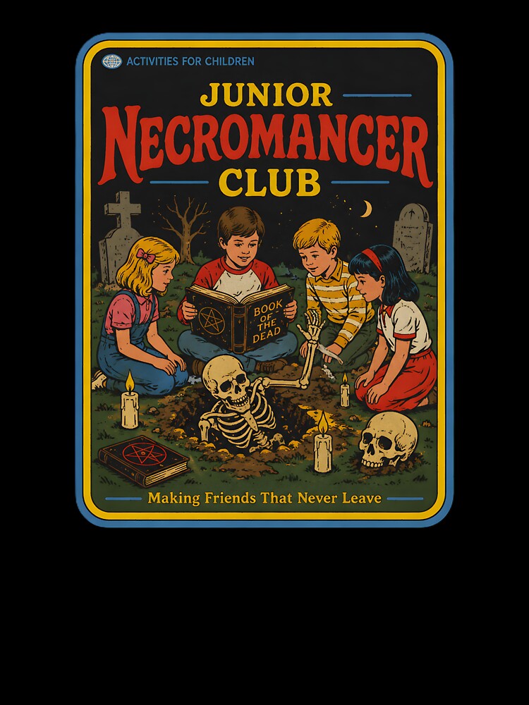Junior Necromancer Club by malkstudios