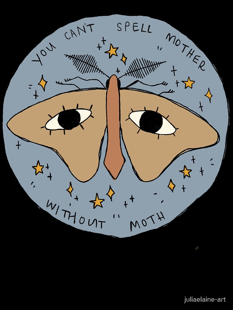Mother Moth by juliaelaine-art