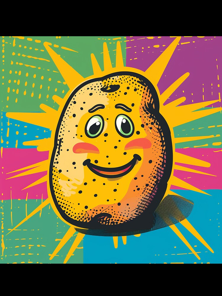 Potato Pop Art 3 by AstroRisq