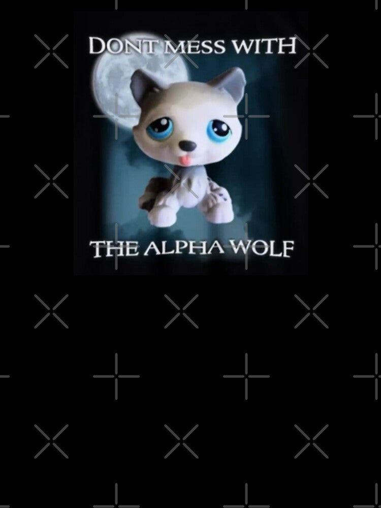 dont mess with the alpha wolf lps by CatsCritterDesigns