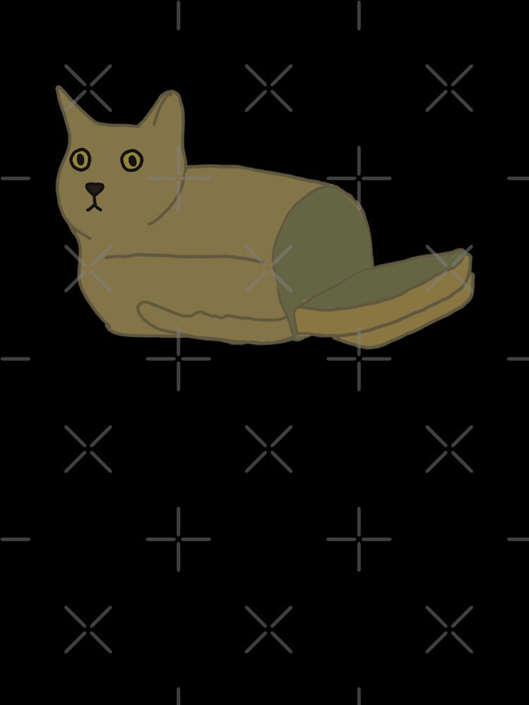 Brown Cat Loaf - Loaf of Bread by marnilauren